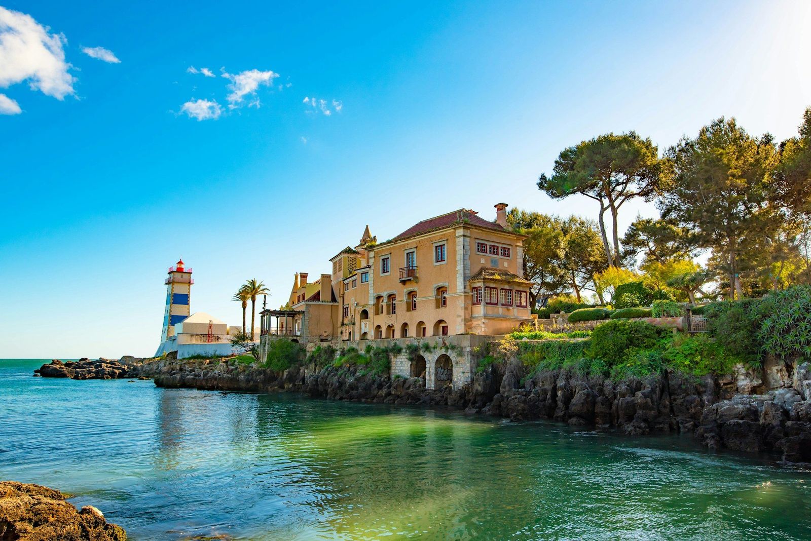 Vuurtoren van Santa Marta in Cascais